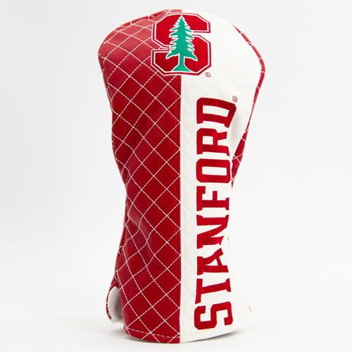 Stanford Cardinal Split Quilted Golf Driver Headcover