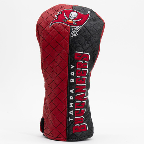 Tampa Bay Buccaneers Split Quilted Golf Driver Headcover