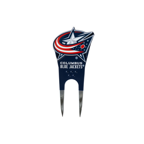 Columbus Blue Jackets Custom Shaped Golf Divot Tool