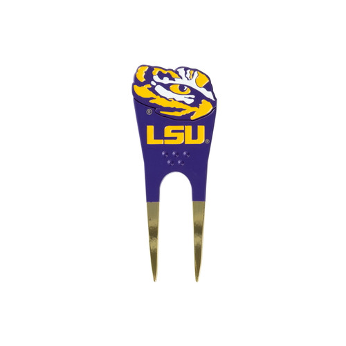 LSU Tigers Custom Shaped Golf Divot Tool