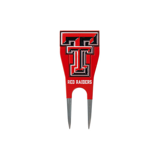 Texas Tech Red Raiders Custom Shaped Golf Divot Tool