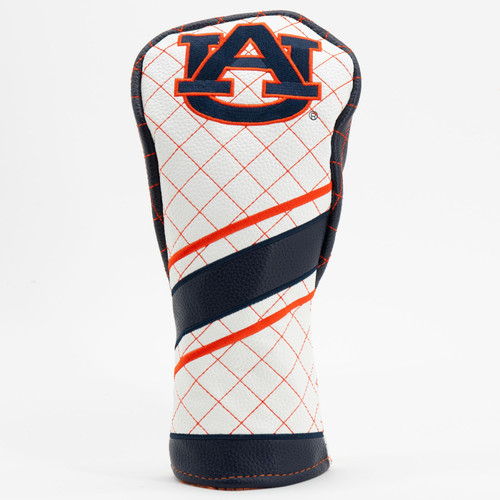 Auburn Tigers Stripe Quilted Golf Fairway Headcover