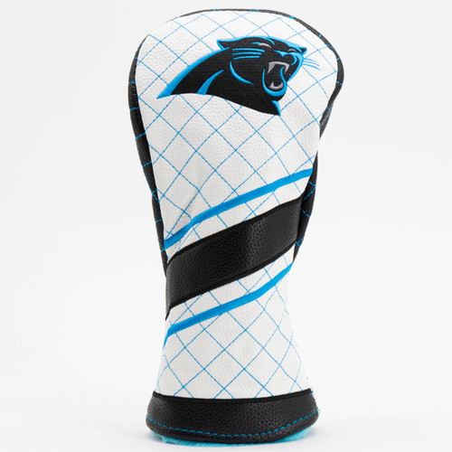 Carolina Panthers Stripe Quilted Golf Fairway Headcover
