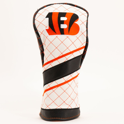 Cincinnati Bengals Stripe Quilted Golf Fairway Headcover