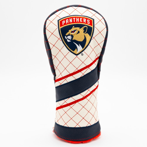 Florida Panthers Stripe Quilted Golf Fairway Headcover