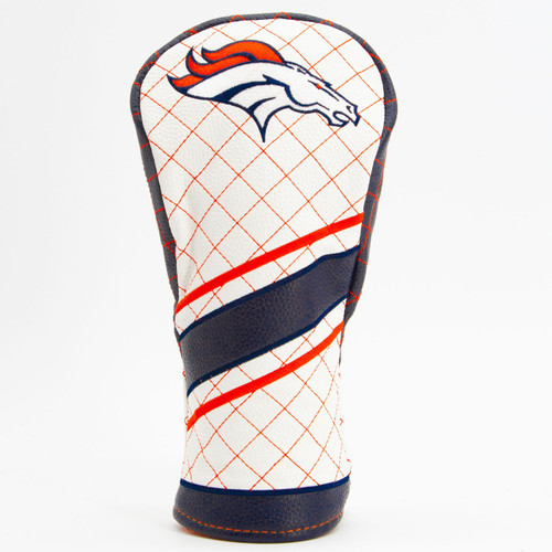 Denver Broncos Stripe Quilted Golf Fairway Headcover