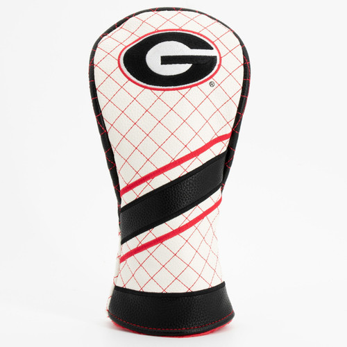Georgia Bulldogs Stripe Quilted Golf Fairway Headcover