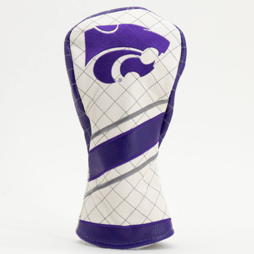 Kansas State Wildcats Stripe Quilted Golf Fairway Headcover