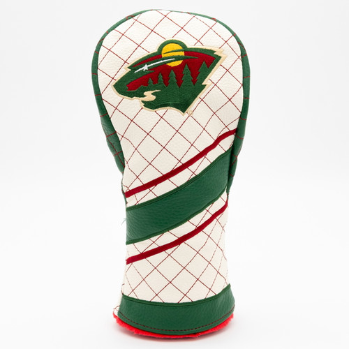 Minnesota Wild Stripe Quilted Golf Fairway Headcover