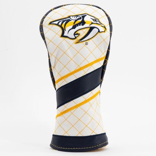 Nashville Predators Stripe Quilted Golf Fairway Headcover