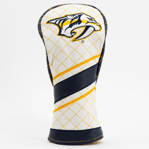 Nashville Predators Stripe Quilted Golf Fairway Headcover