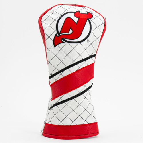 New Jersey Devils Stripe Quilted Golf Fairway Headcover