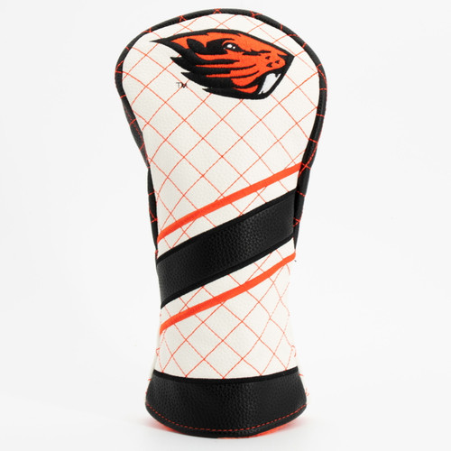 Oregon State Beavers Stripe Quilted Golf Fairway Headcover