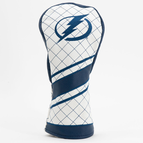 Tampa Bay Lightning Stripe Quilted Golf Fairway Headcover