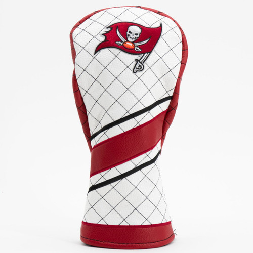 Tampa Bay Buccaneers Stripe Quilted Golf Fairway Headcover
