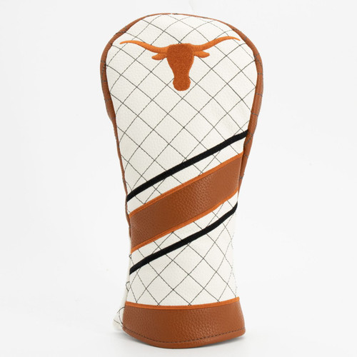 Texas Longhorns Stripe Quilted Golf Fairway Headcover
