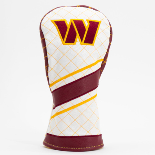 Washington Commanders Stripe Quilted Golf Fairway Headcover