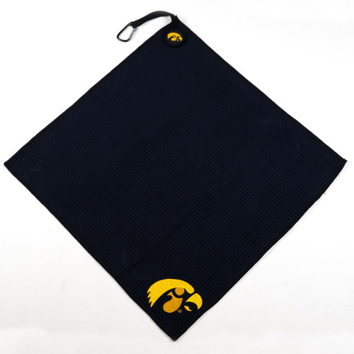 Iowa Hawkeyes Magnetic Embroidered Golf Towel