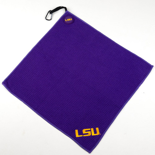 LSU Tigers Magnetic Embroidered Golf Towel