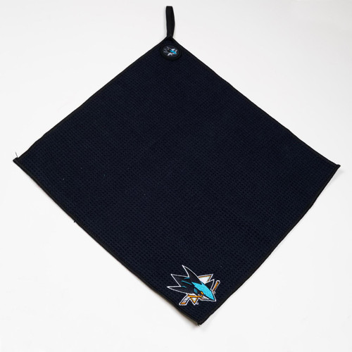 San Jose Sharks Magnetic Embroidered Golf Towel