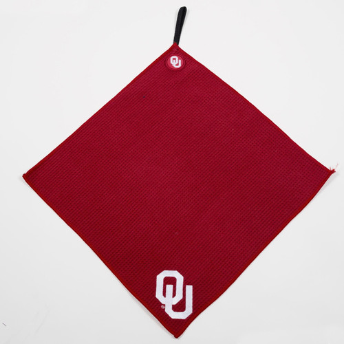 Oklahoma Sooners Magnetic Embroidered Golf Towel