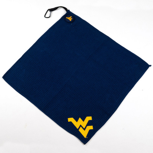 West Virginia Mountaineers Magnetic Embroidered Golf Towel