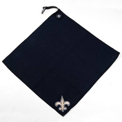 New Orleans Saints Magnetic Embroidered Golf Towel