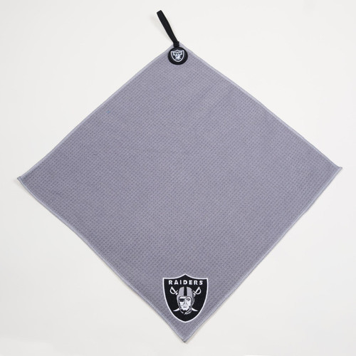 Las Vegas Raiders Magnetic Embroidered Golf Towel