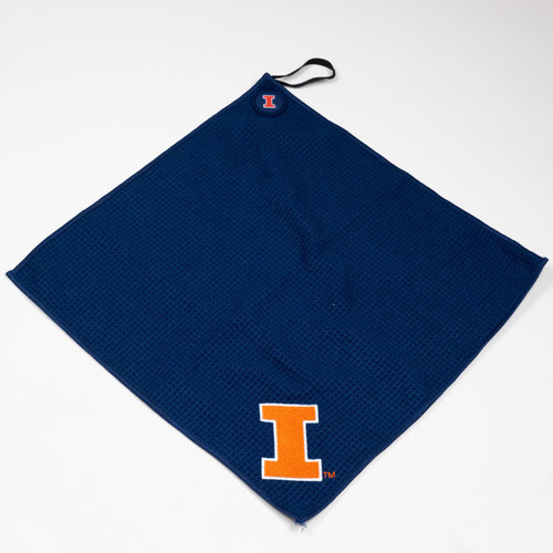 Illinois Fighting Illini Magnetic Embroidered Golf Towel