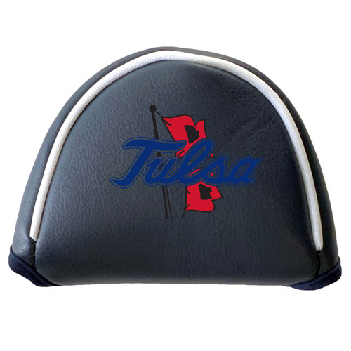 Tulsa Golden Hurricane Color Golf Mallet Putter Cover