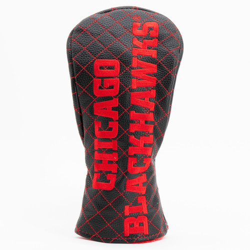 Chicago Blackhawks Solid Quilted Golf Fairway Headcover