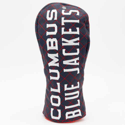Columbus Blue Jackets Solid Quilted Golf Fairway Headcover