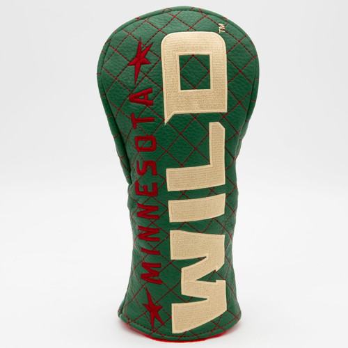 Minnesota Wild Solid Quilted Golf Fairway Headcover