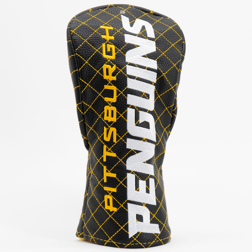 Pittsburgh Penguins Solid Quilted Golf Fairway Headcover
