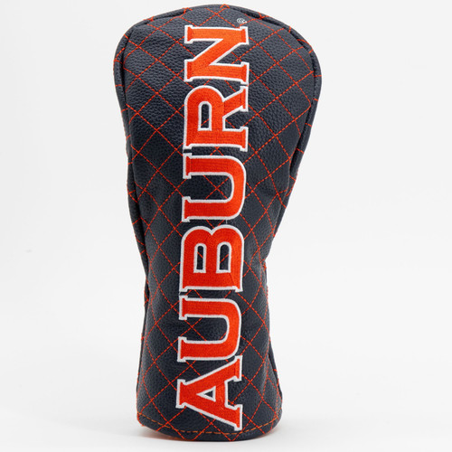 Auburn Tigers Solid Quilted Golf Fairway Headcover