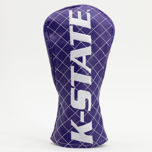 Kansas State Wildcats Solid Quilted Golf Fairway Headcover