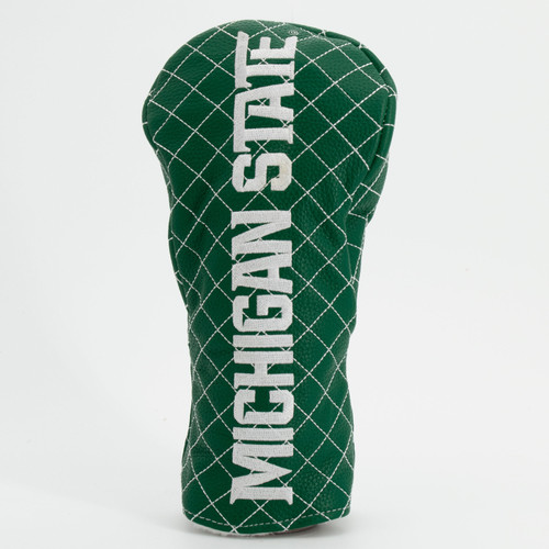 Michigan State Spartans Solid Quilted Golf Fairway Headcover