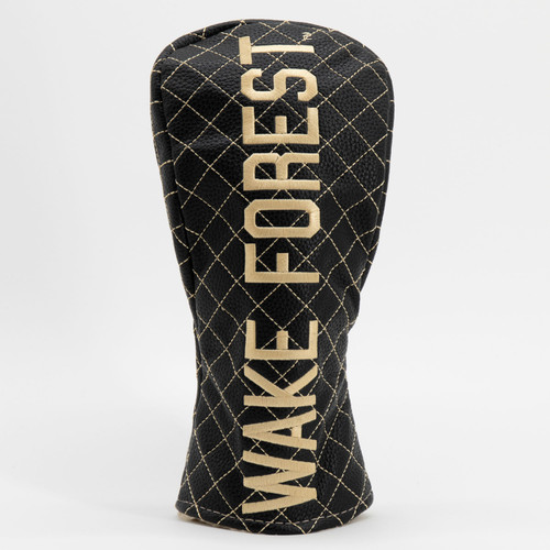 Wake Forest Demon Deacons Solid Quilted Golf Fairway Headcover