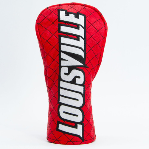 Louisville Cardinals Solid Quilted Golf Fairway Headcover