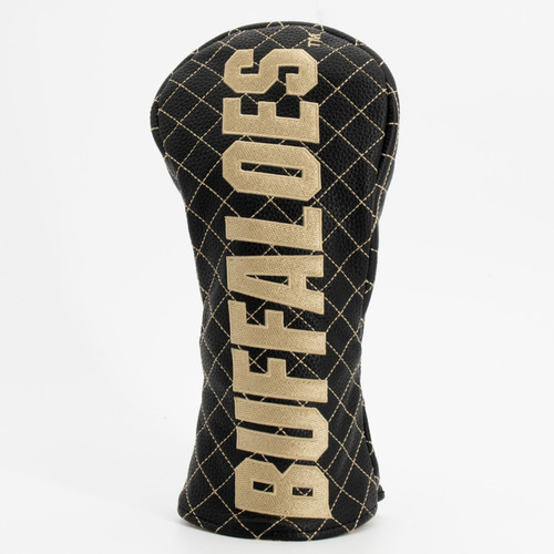 Colorado Buffaloes Solid Quilted Golf Fairway Headcover
