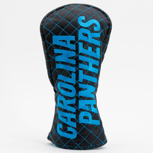 Carolina Panthers Solid Quilted Golf Fairway Headcover