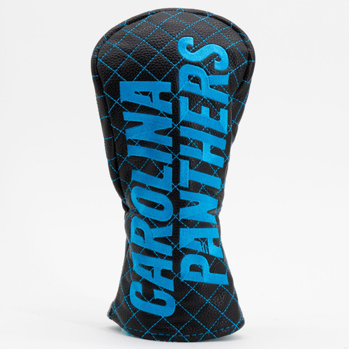 Carolina Panthers Solid Quilted Golf Fairway Headcover