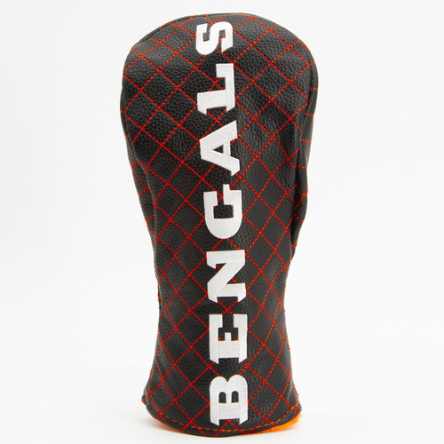 Cincinnati Bengals Solid Quilted Golf Fairway Headcover