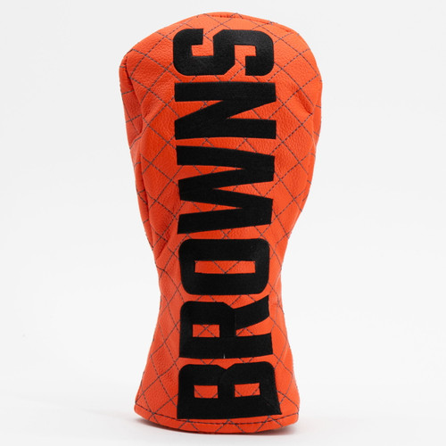 Cleveland Browns Solid Quilted Golf Fairway Headcover