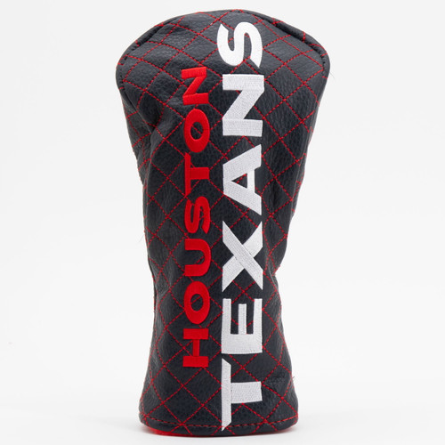 Houston Texans Solid Quilted Golf Fairway Headcover