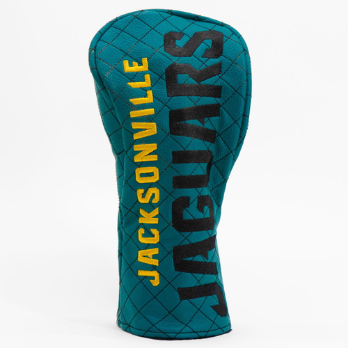 Jacksonville Jaguars Solid Quilted Golf Fairway Headcover