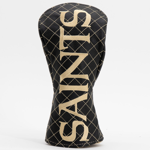New Orleans Saints Solid Quilted Golf Fairway Headcover