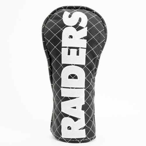 Las Vegas Raiders Solid Quilted Golf Fairway Headcover