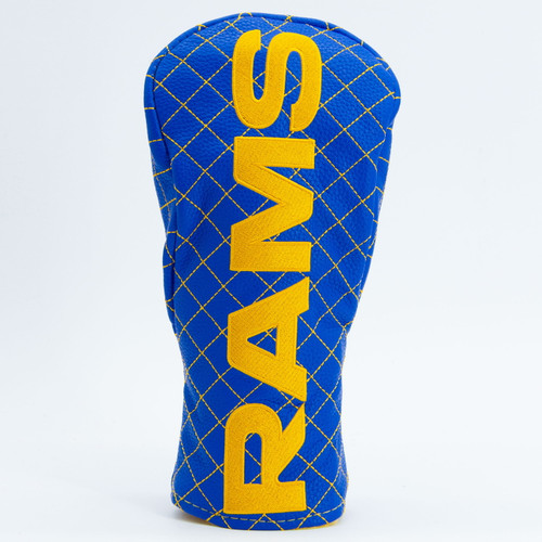 Los Angeles Rams Solid Quilted Golf Fairway Headcover
