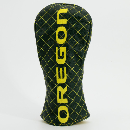 Oregon Ducks Solid Quilted Golf Fairway Headcover